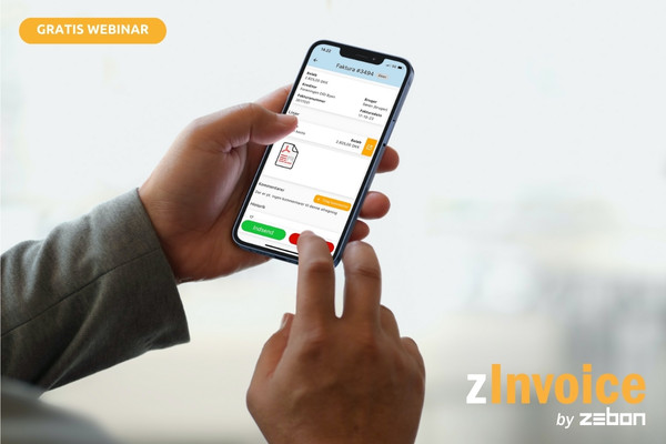 zInvoice på app - webinar
