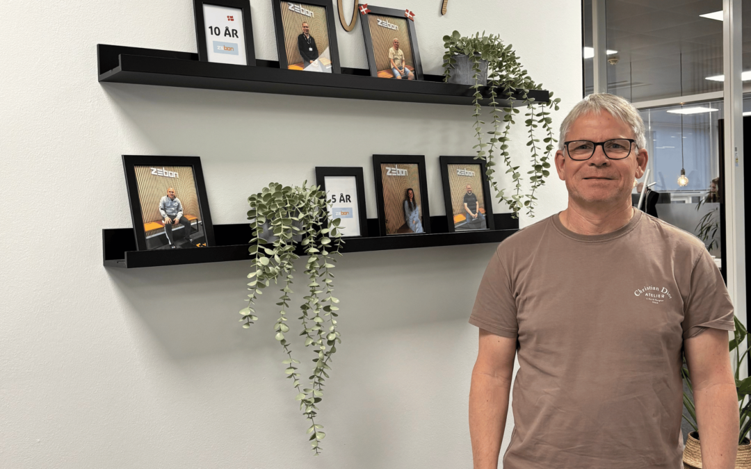 Martin fejrer 10 års jubilæum hos ZeBon