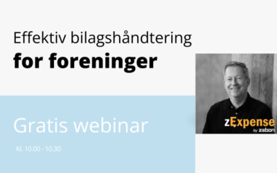 Webinar effektiv bilagshåndtering for foreninger