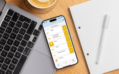 zExpense app på telefonen