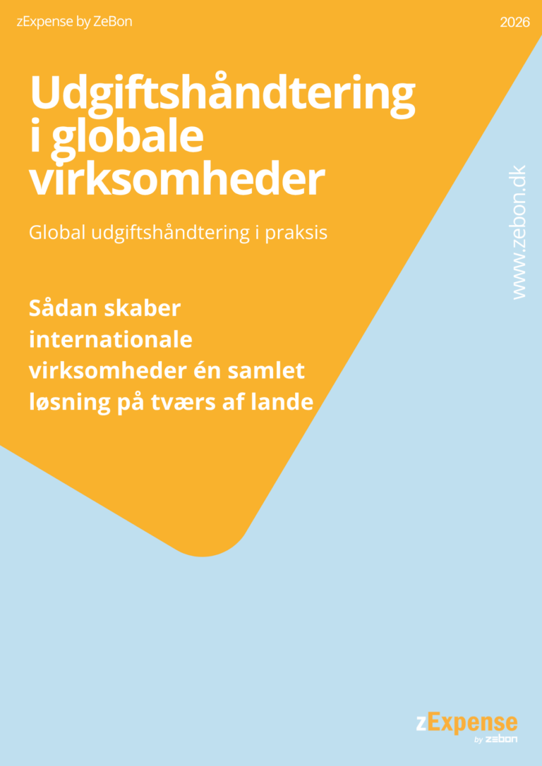 udgiftshåndtering i globale og internationale virksomheder