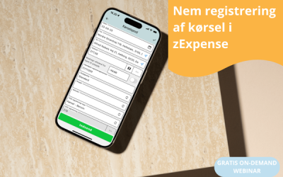 On demand webinar kørsel i zExpense